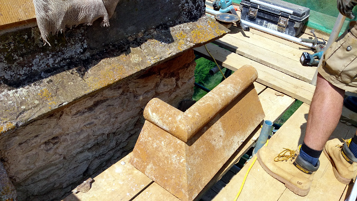 Stone awaiting fitting